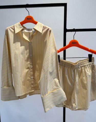 Atari Shirt Yellow Stripe