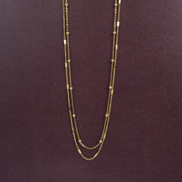 Necklace Hot Stuff Gold Tone Damli